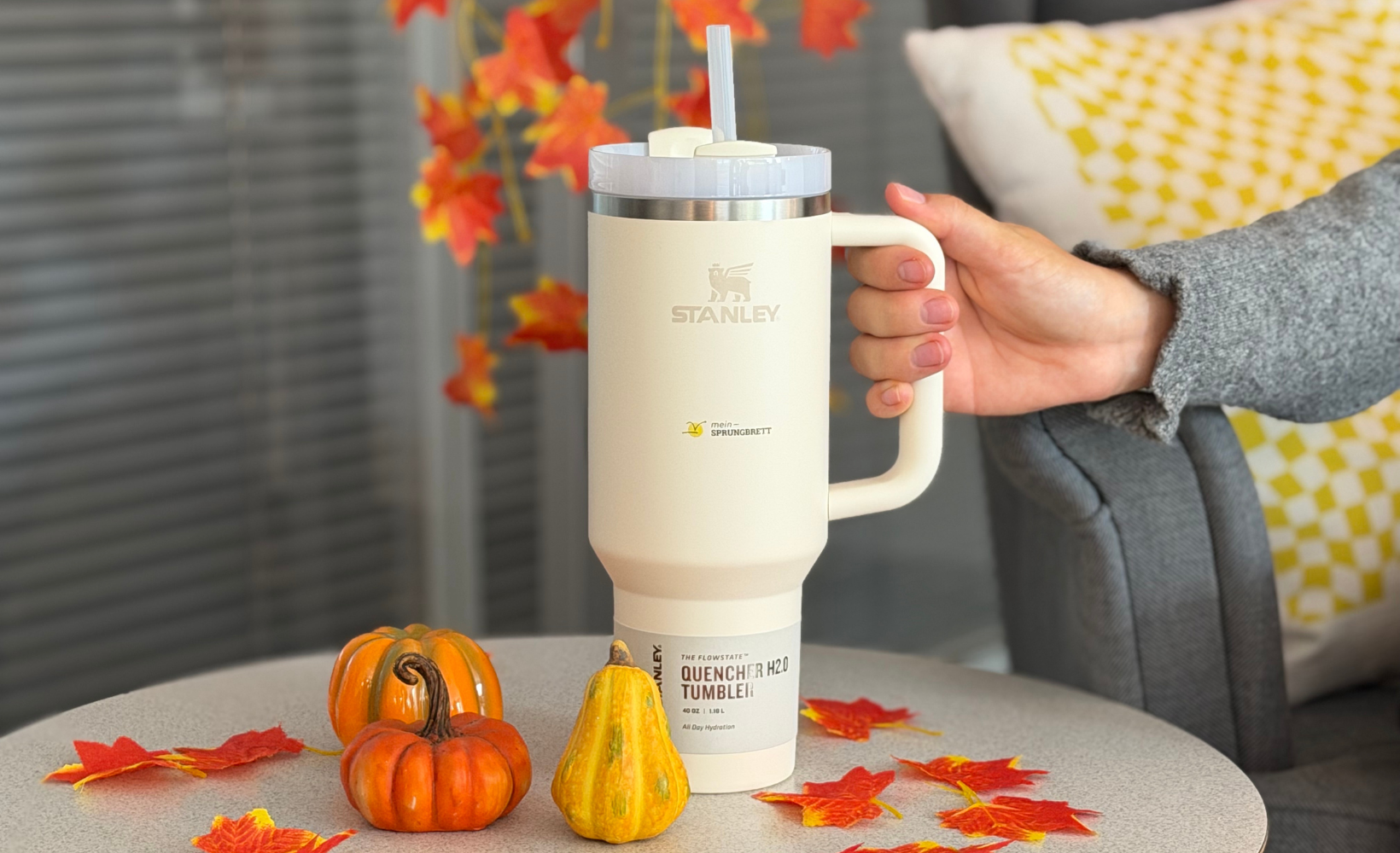 Stanley Cup mein-sprungbrett im Herbstlicher Stimmung